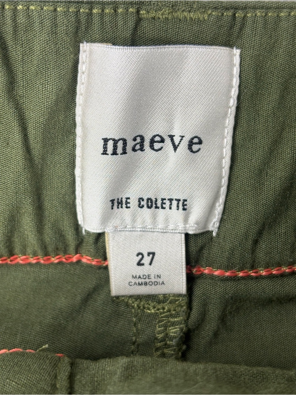 Maeve | The Collette | Linen Crop Wide Leg Pant | Size 27 | Excellent Condition! - Picture 8 of 8
